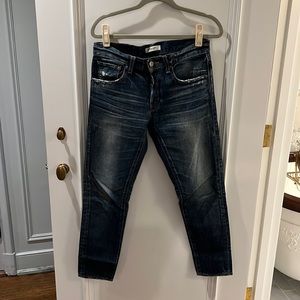 Moussy Vintage Distressed Boyfriend Jeans, size 26